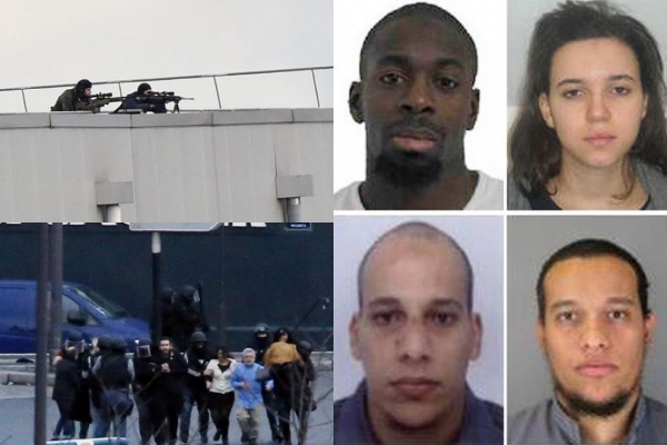 I quattro terroristi che hanno terrorizzato la Francia