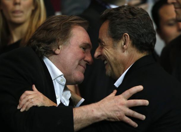 Depardieu e Sarkozy