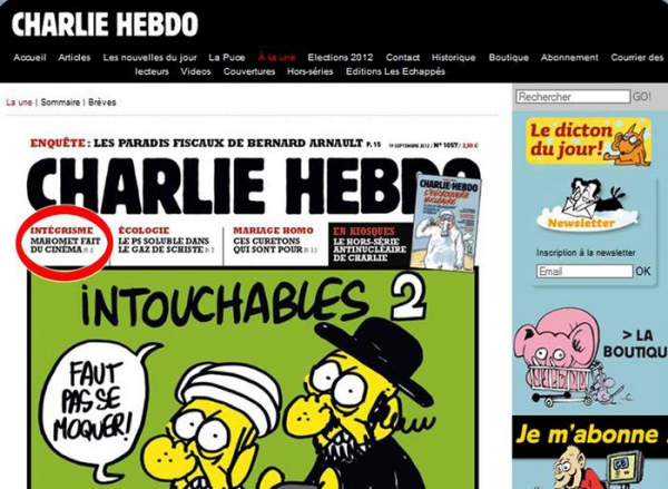 Charlie Hebdo e Maometto