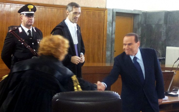 Berlusconi in tribunale