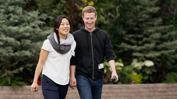 Mark Zuckerberg e Priscilla Chan