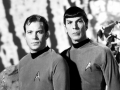 Nimoy con William Shatner, suo collega in Star Trek.jpg