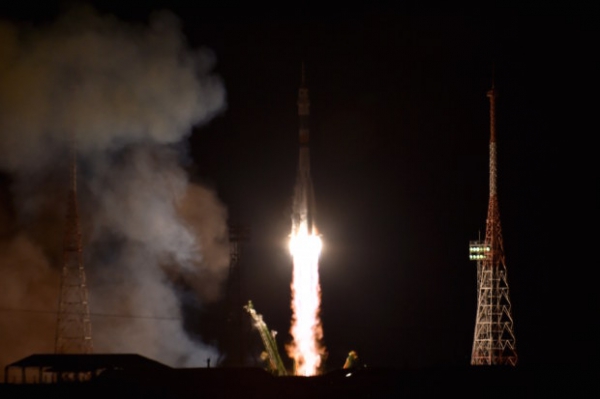 Lancio della Soyuz