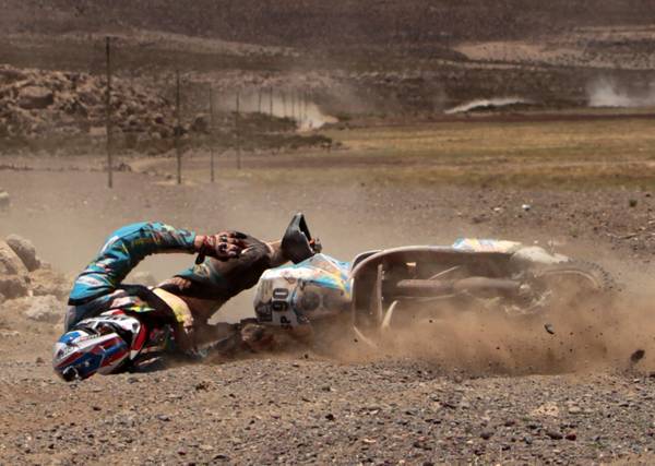 EIGHTH STAGE OF DAKAR RALLY