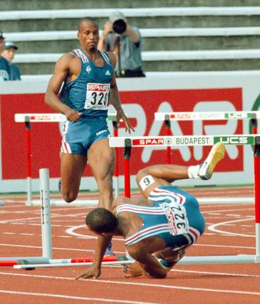 ATHLETICS 400 M HURDLES / DIAGANA