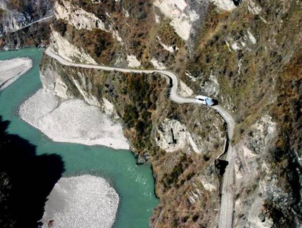 Skippers Canyon road - Nuova Zelanda