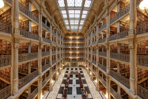 Biblioteca George Paebody, Baltimore, Stati Uniti.