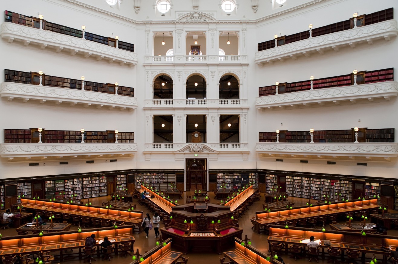 Biblioteca di Victoria, Australia.