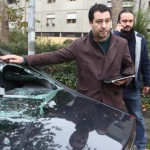 Matteo Salvini aggressione Bologna