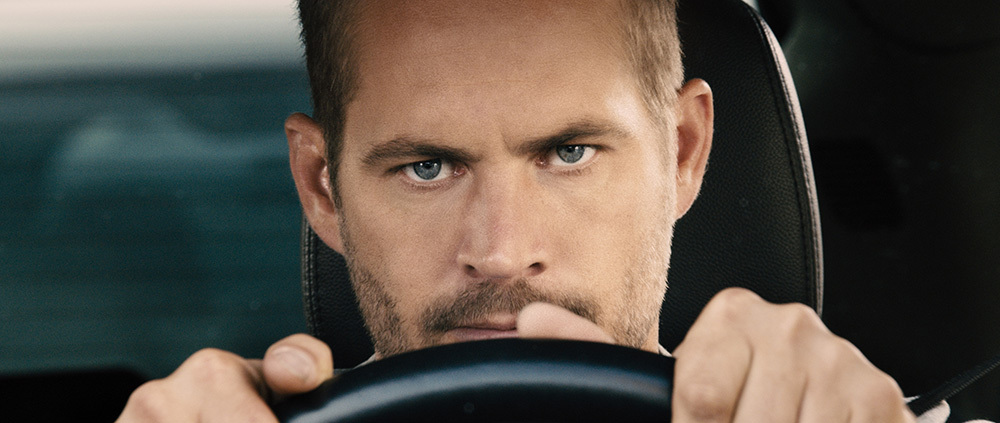 Il compianto Paul Walker in Fast And Furious 7