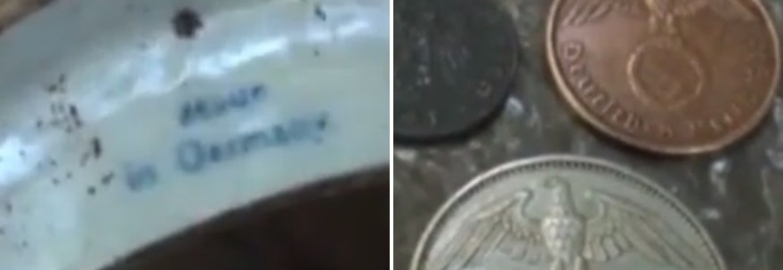 Monete ritrovate nel rifugio