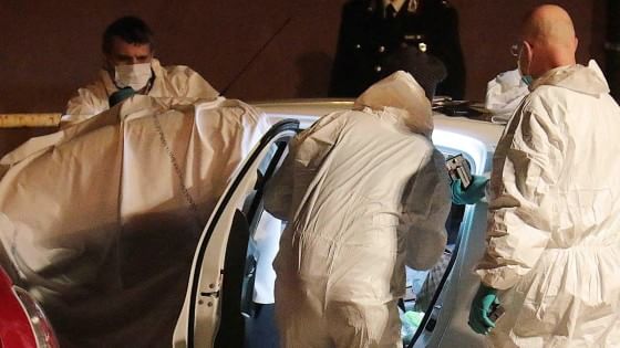 Rilievi sulla scena del crimine a Pordenone