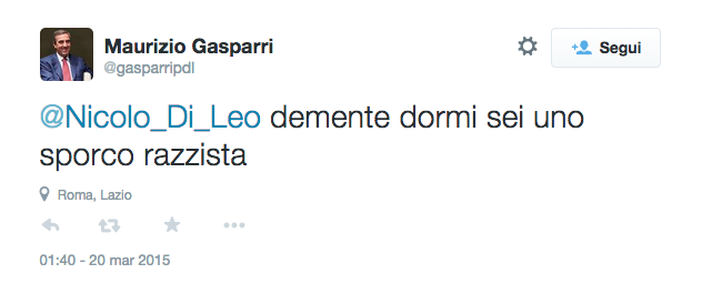 Insulto al direttore