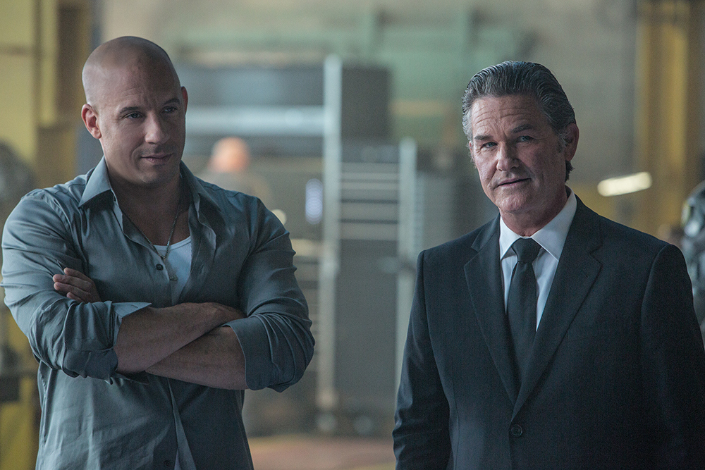 Vin Diesel e Kurt Russel in F&F 7