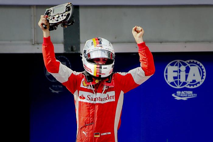 Vittoria di Vettel in Malesia