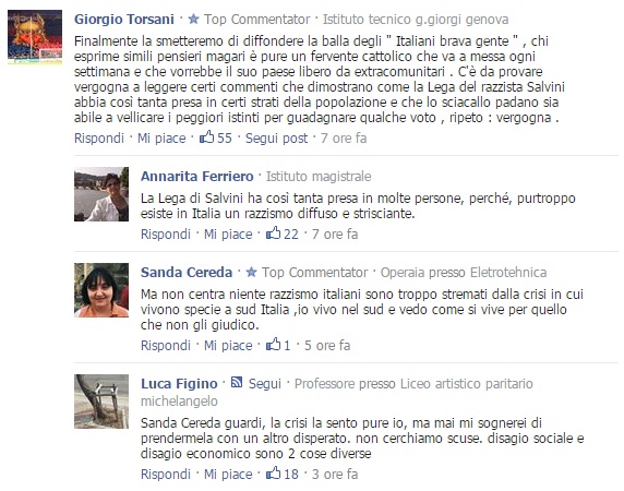 I commenti al naufragio con 700 vittime