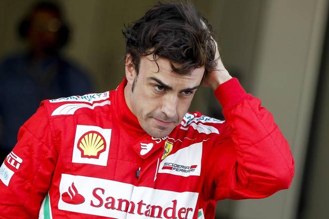 Alonso ai tempi della Ferrari