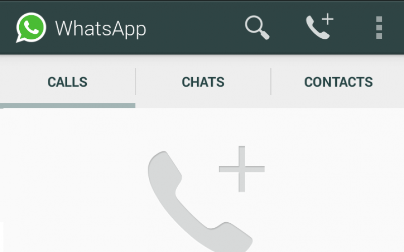 Chiamate vocali su WhatsApp