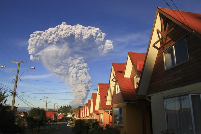 Eruzione vulcano Calbuco