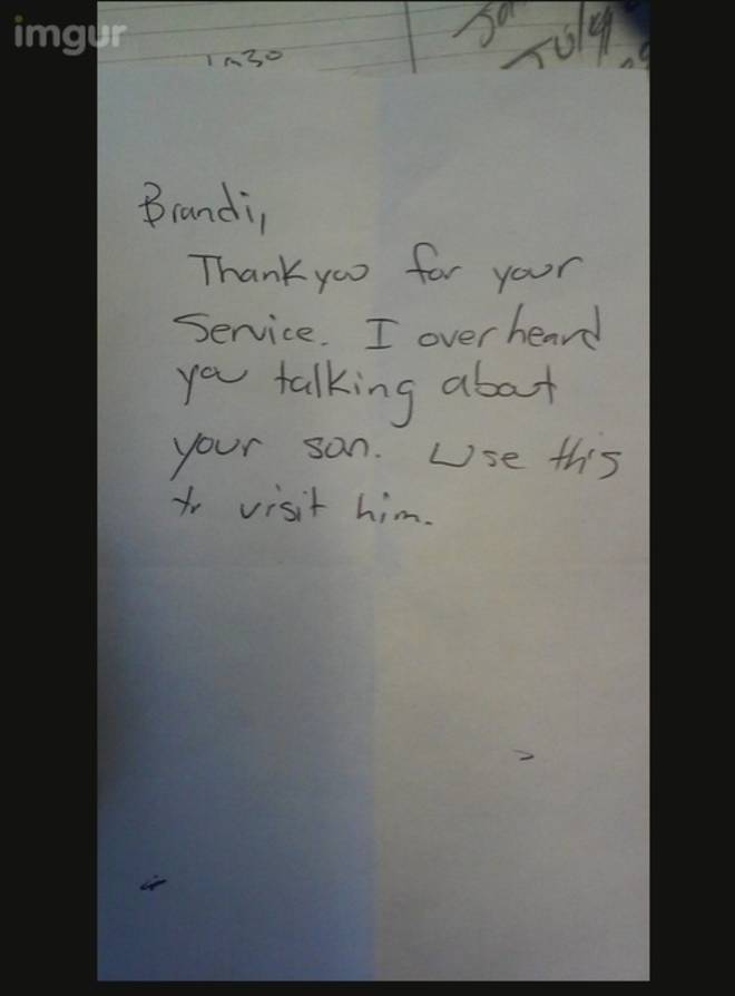 Foto dello scontrino