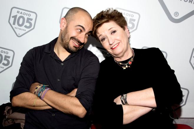 Gianluigi Paragone e Mara Maionchi speaker a Radio 105