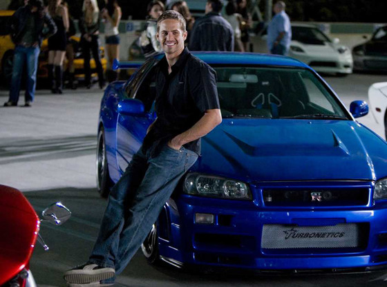 Il compianto Paul Walker in una scena del film