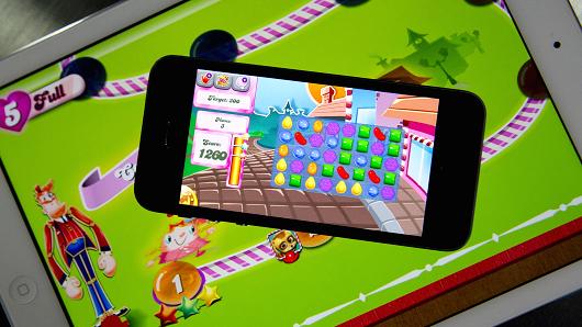 Il popolare gioco per smartphone Candy crush Saga
