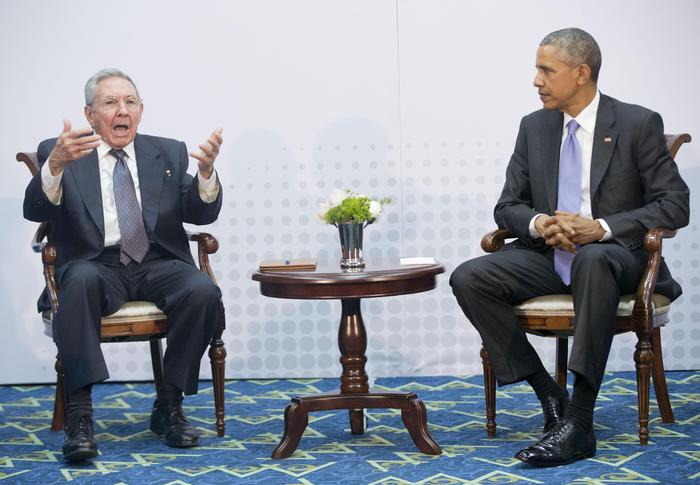 Incontro tra Obama e Castro