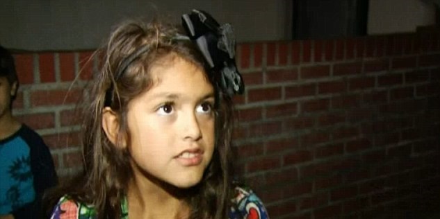 La bambina che ha fatto la macabra scoperta