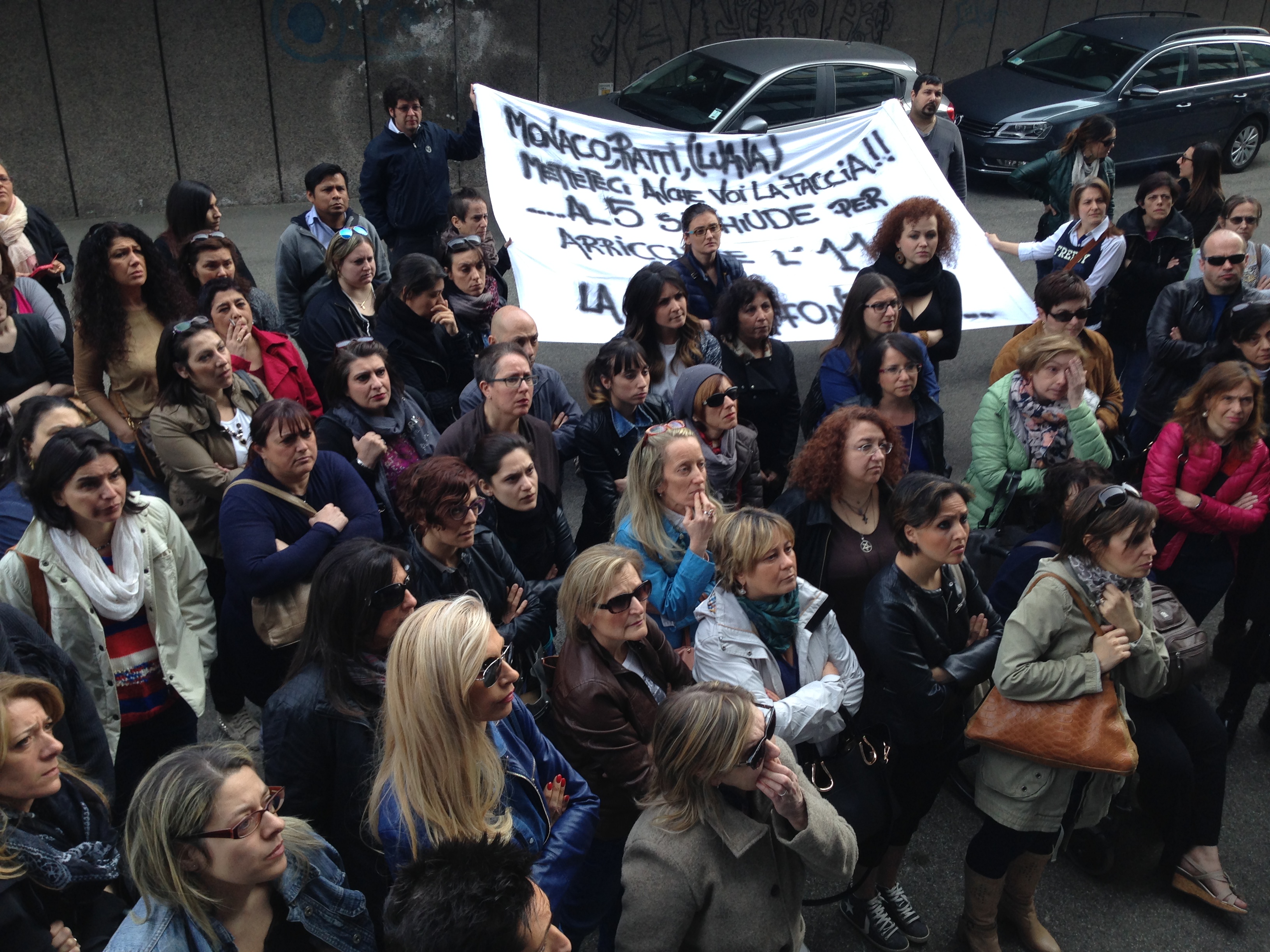 Mobilitazione dei lavoratori della Call&Call