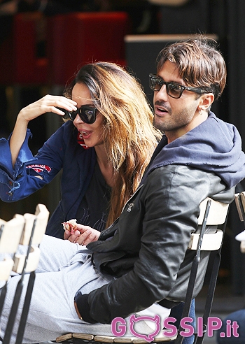 Nina Moric con Fabrizio Corona ex storico