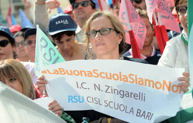 Proteste contro il ddl buona scuola