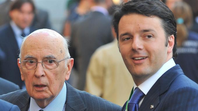 Renzi Napolitano