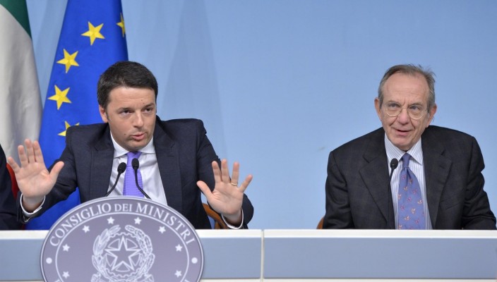 Renzi e Padoan