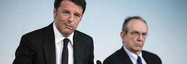 Renzi e Padoan