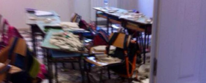 Soffitto crollato Ostuni