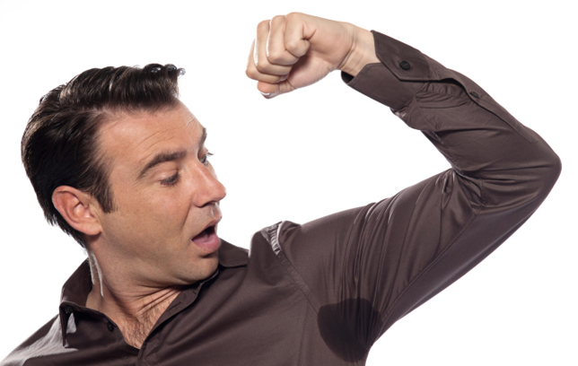 Sudore sotto le ascelle