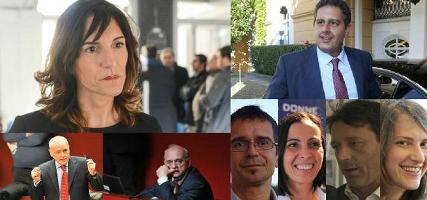 Alcuni candidati della Regione Liguria