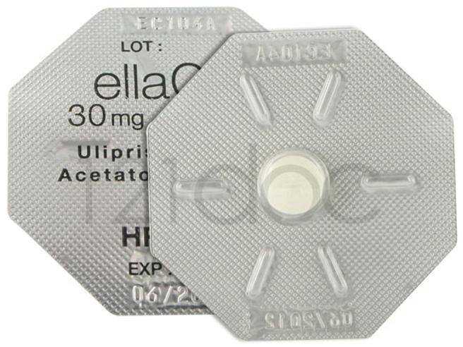 Il blister della pillola dei 5 giorni dopo