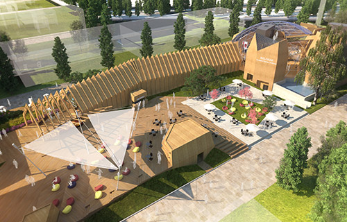 Il complesso belga all'Expo