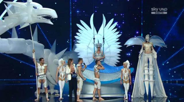 Il gruppo di ballerini Las Farfadais