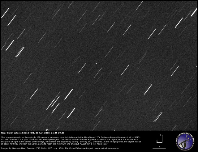 Immagine del progetto Virtual Telescope