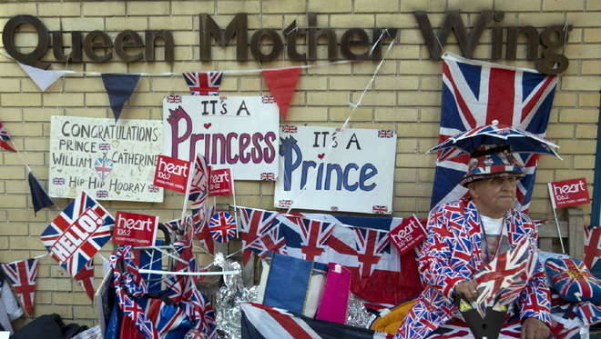 Londra festeggia la nascita della Royal Baby