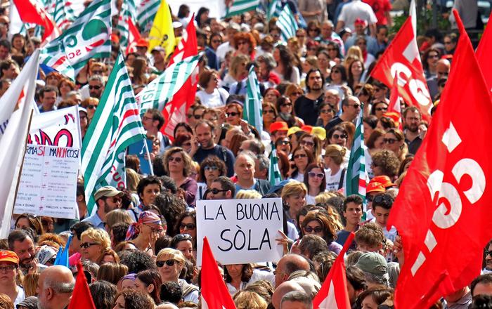 Manifestazione a Roma