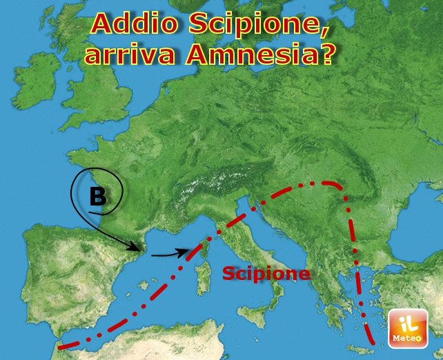 Bassa pressione in arrivo