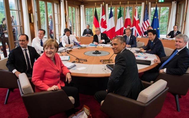 Tavola rotonda del G7 in Germania