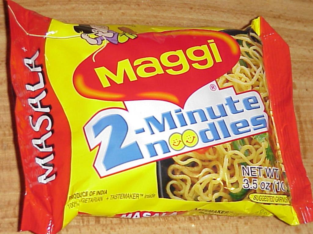 Gli spaghetti Maggi