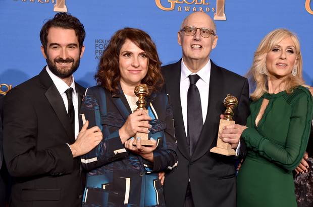 Il cast di Transparent ai Golden Globes
