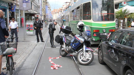 Il luogo dell'incidente