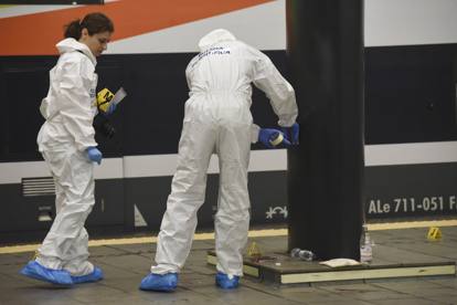 Investigatori a lavoro